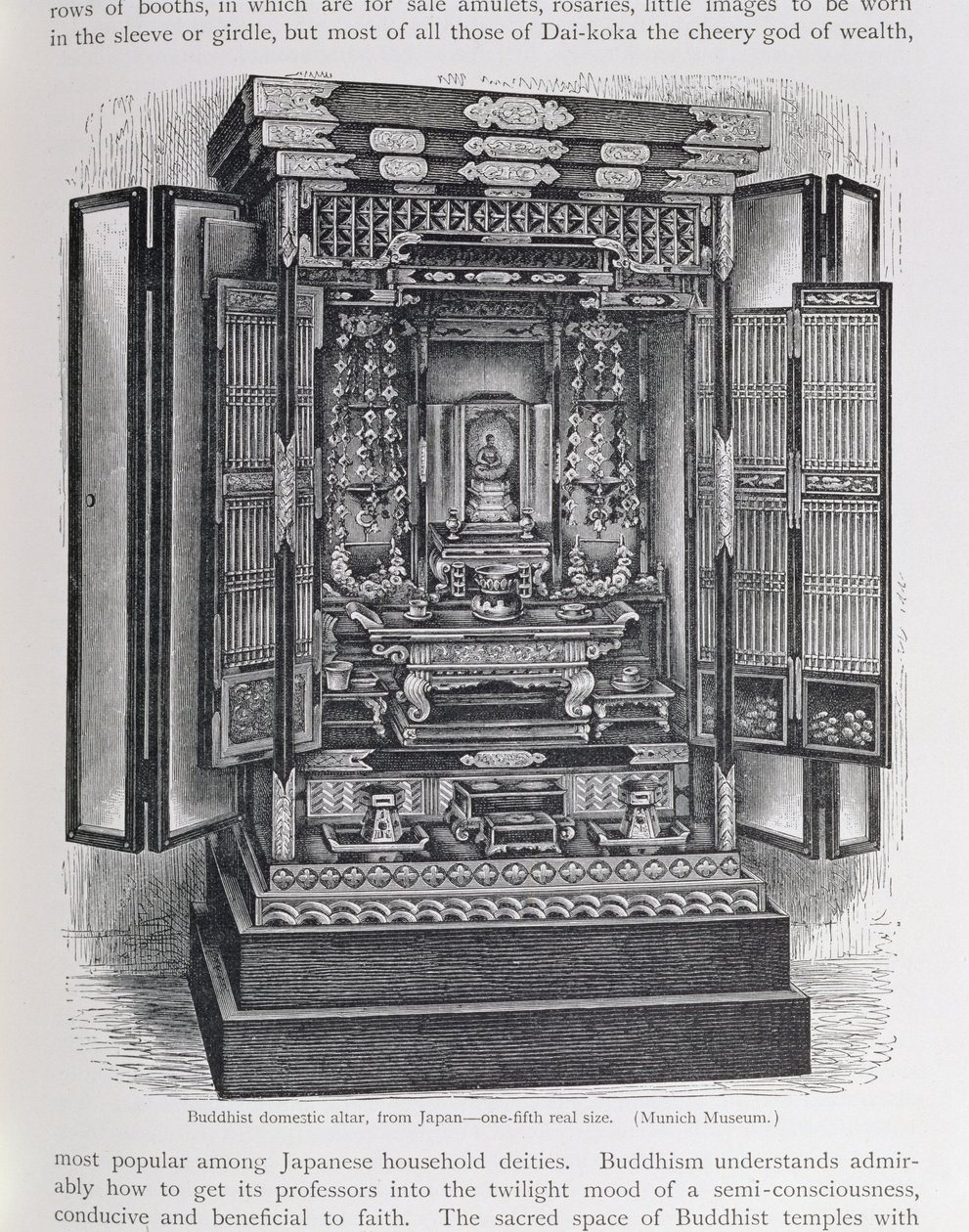 Buddhist domestic altar, from 