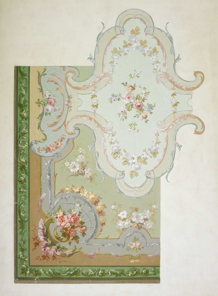 Carpet Design by English School