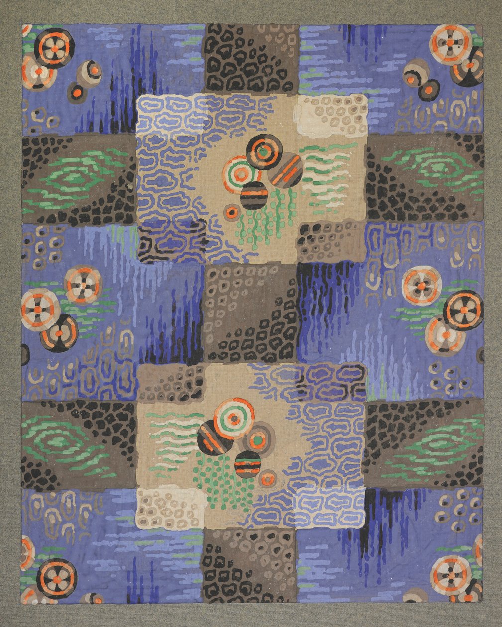 Carpet design by English School