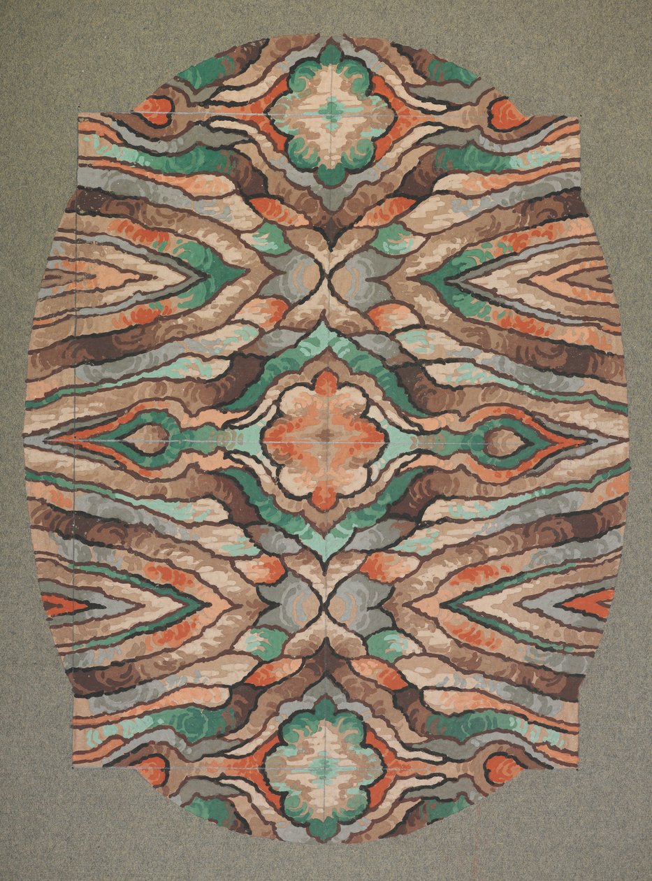 Carpet design by English School