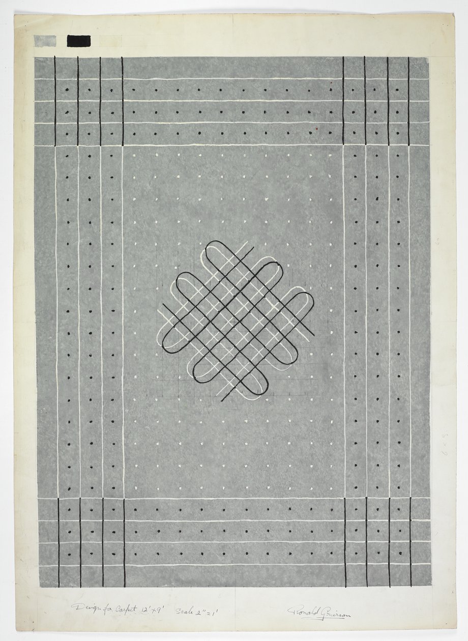 Carpet Design by English School