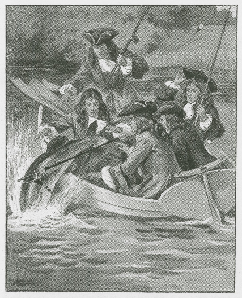 Carrying with Him the Belt and Sword of the Squire by English School