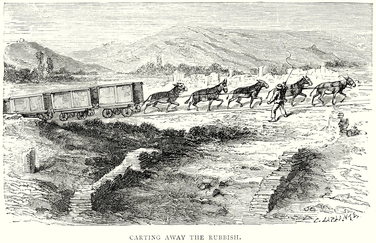 Carting Away the Rubbish by English School