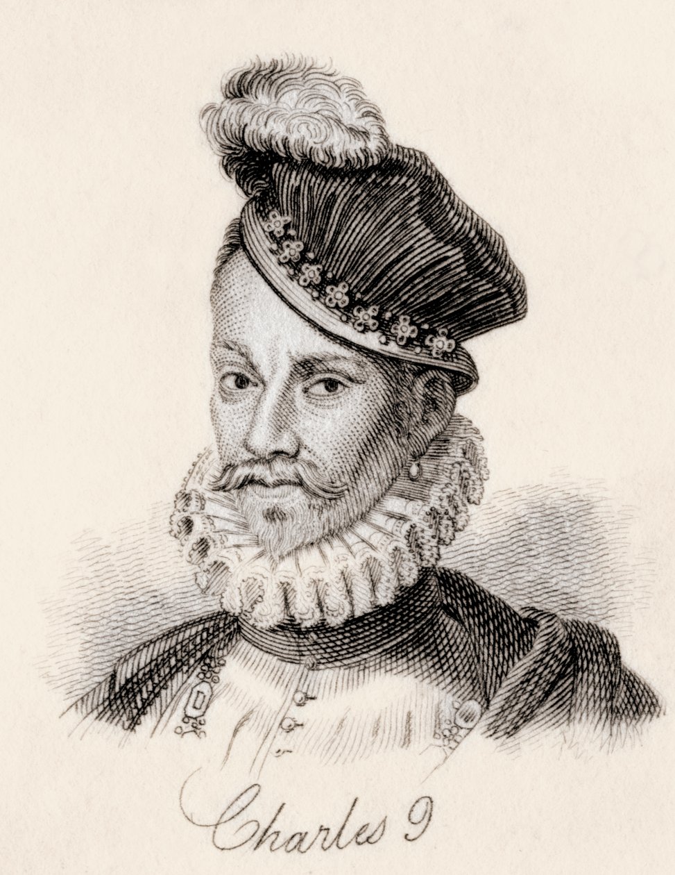 Charles IX by English School