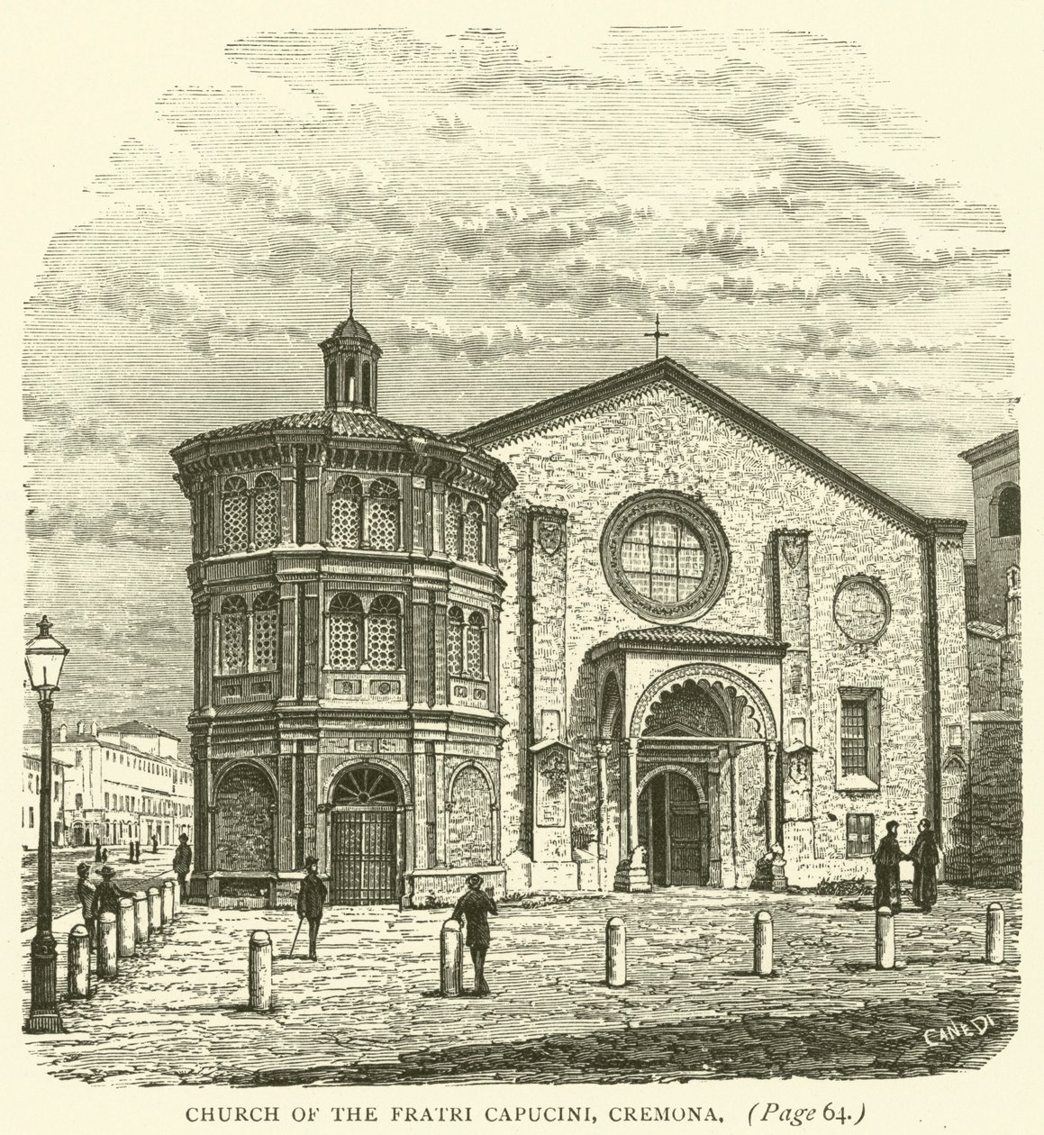 Church of the Capuchin Friars, Cremona by English School