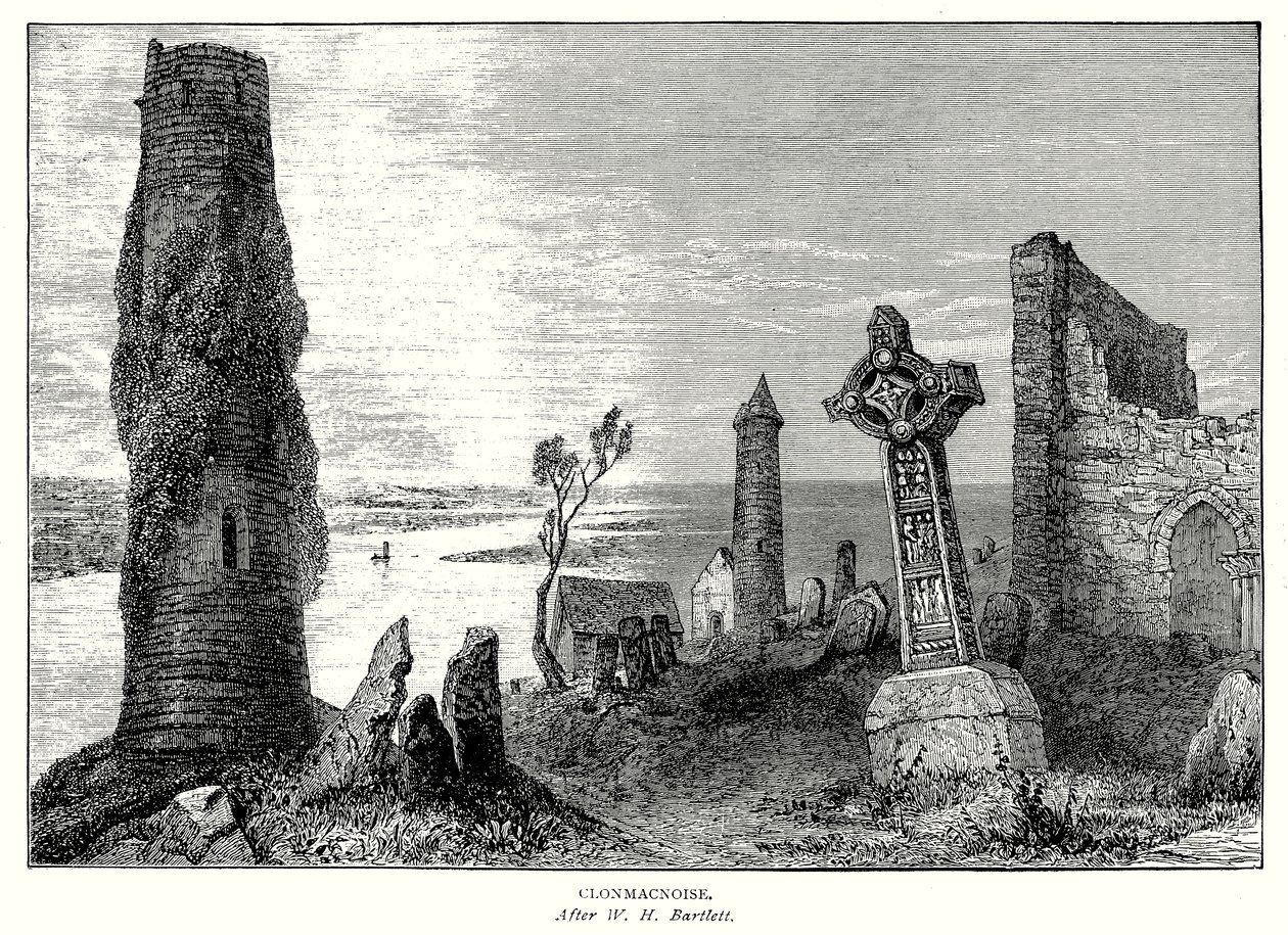 Clonmacnoise by English School