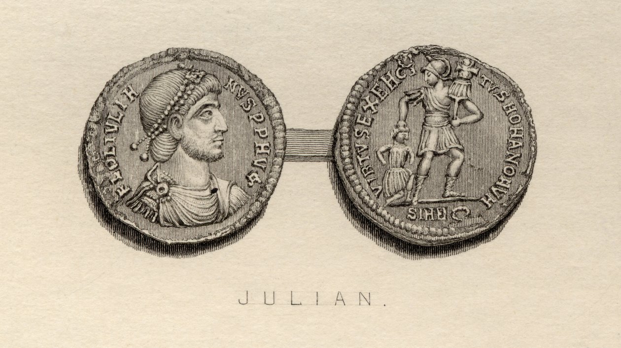Coin from the time of Julian the Apostate by English School