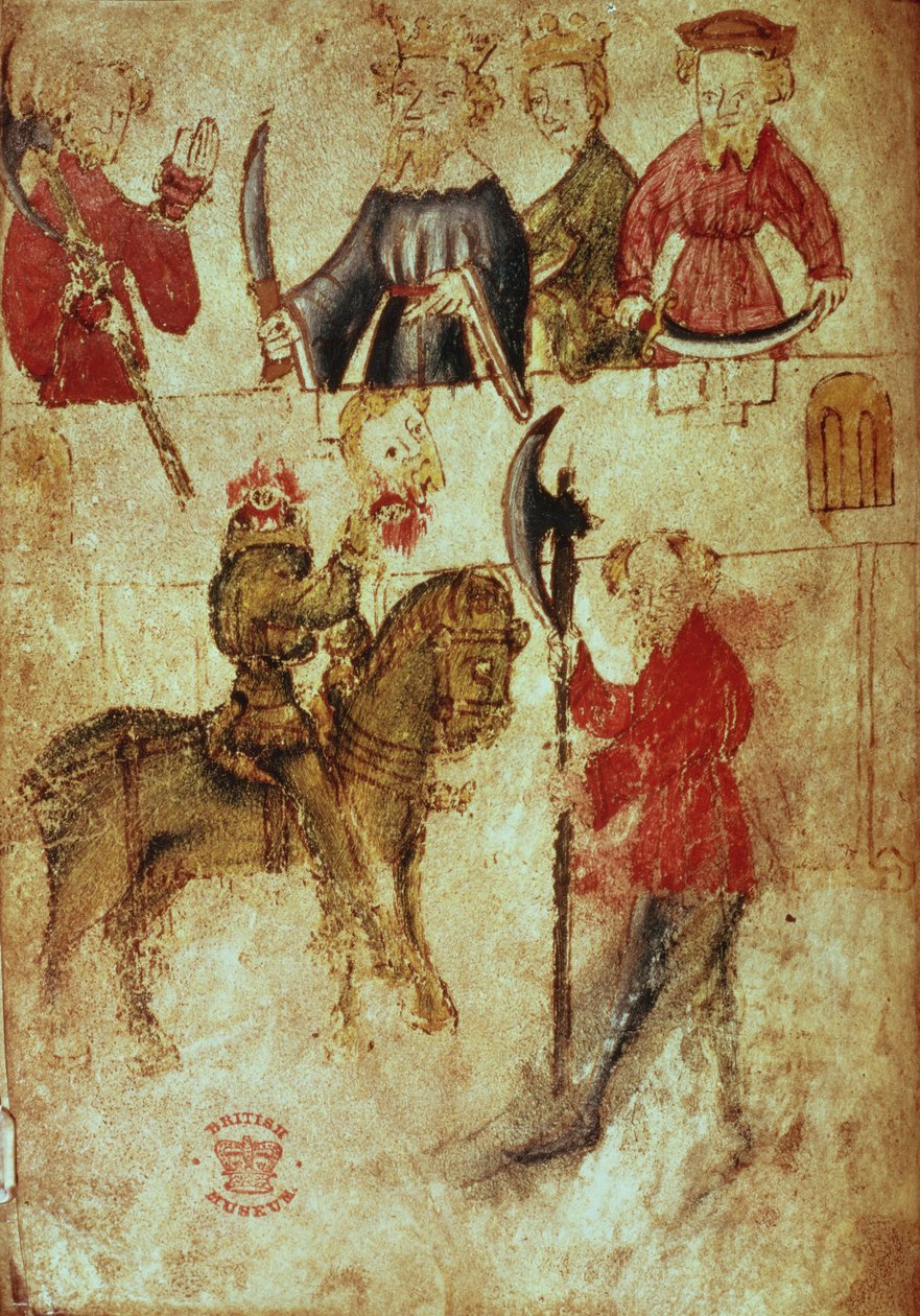 The headless Green Knight in Arthur