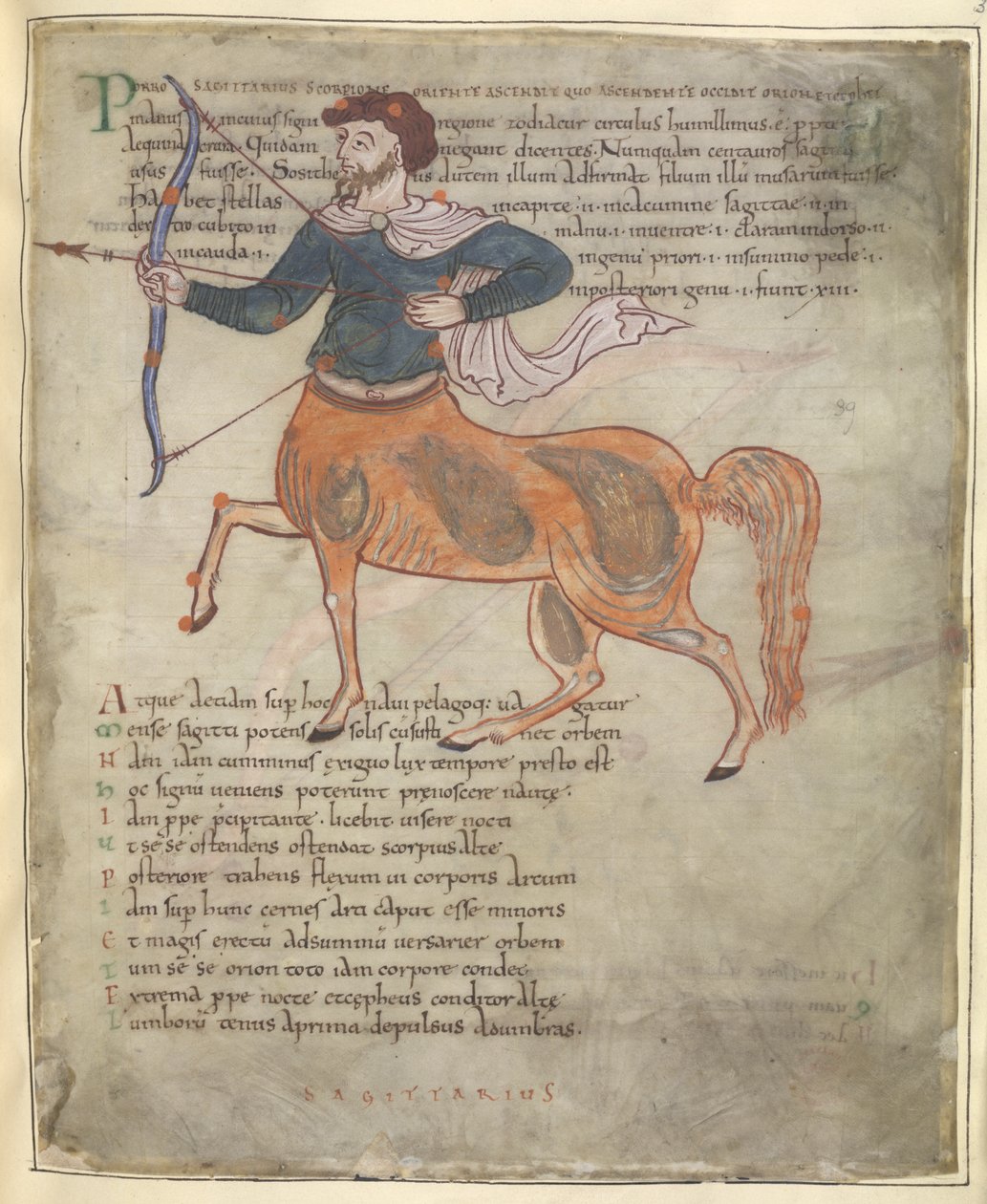 Sagittarius (illustration from Cicero