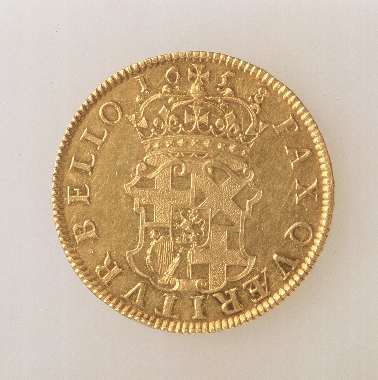 Crown of Oliver Cromwell (1599-1658), London Mint, 1658 (reverse) by English School