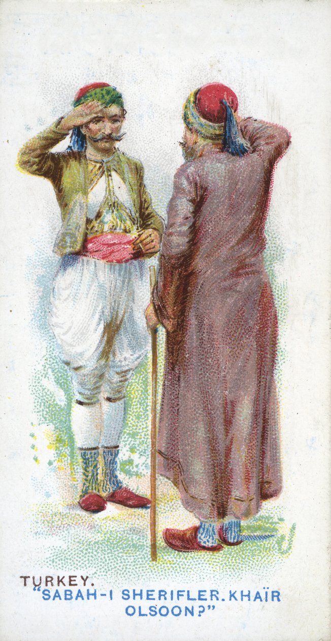 Customary Greeting in Turkey by English School