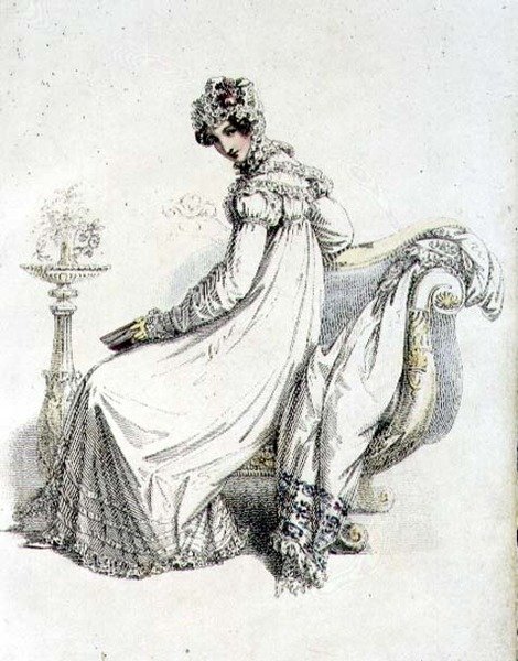 Day Dress, Fashion Plate from Ackermann