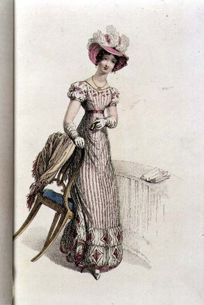 Day Dress, Fashion Plate from Ackermann