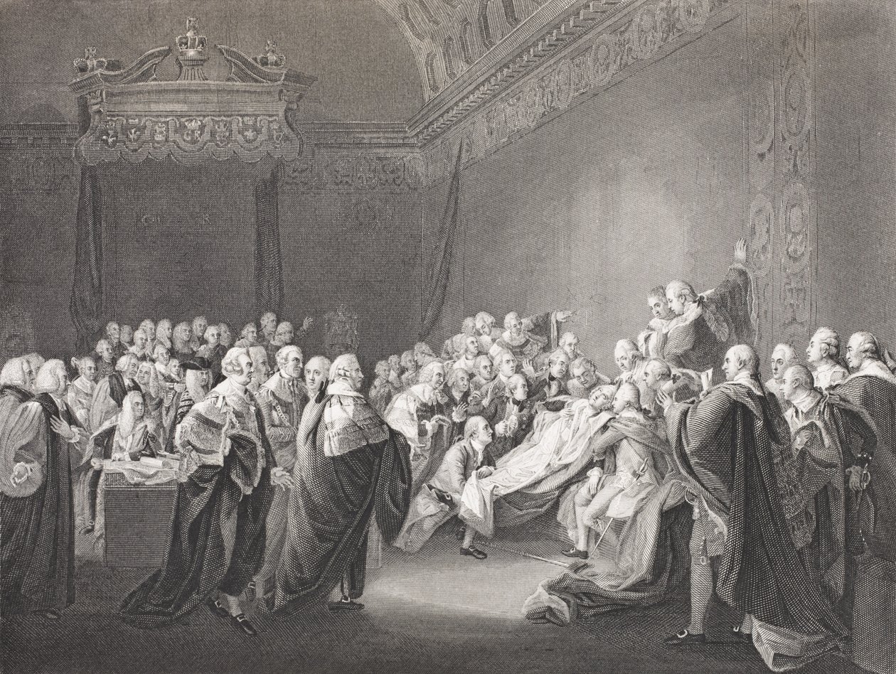 Death of Chatham, from 