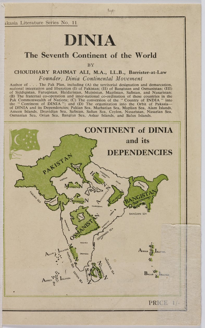 Dinia: the seventh continent of the world by English School