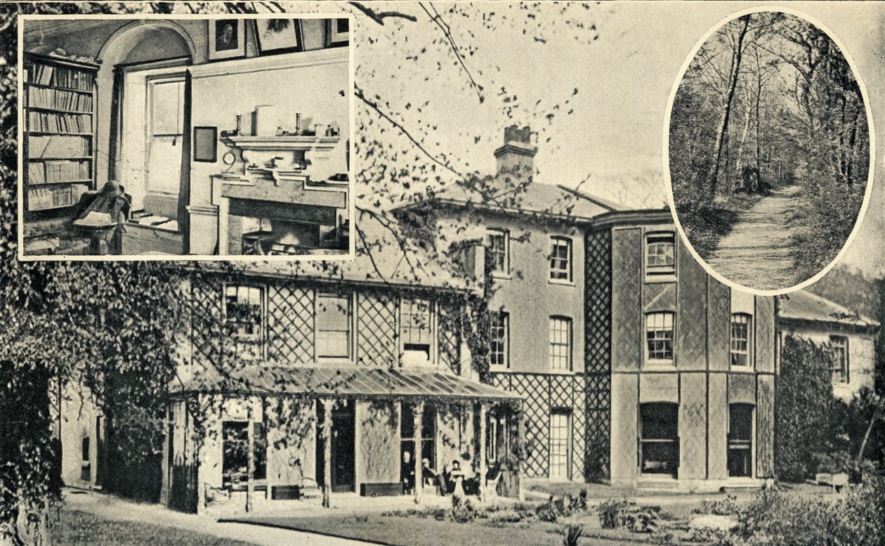 Down House, Downe, home of Charles Darwin from 1842 by English School
