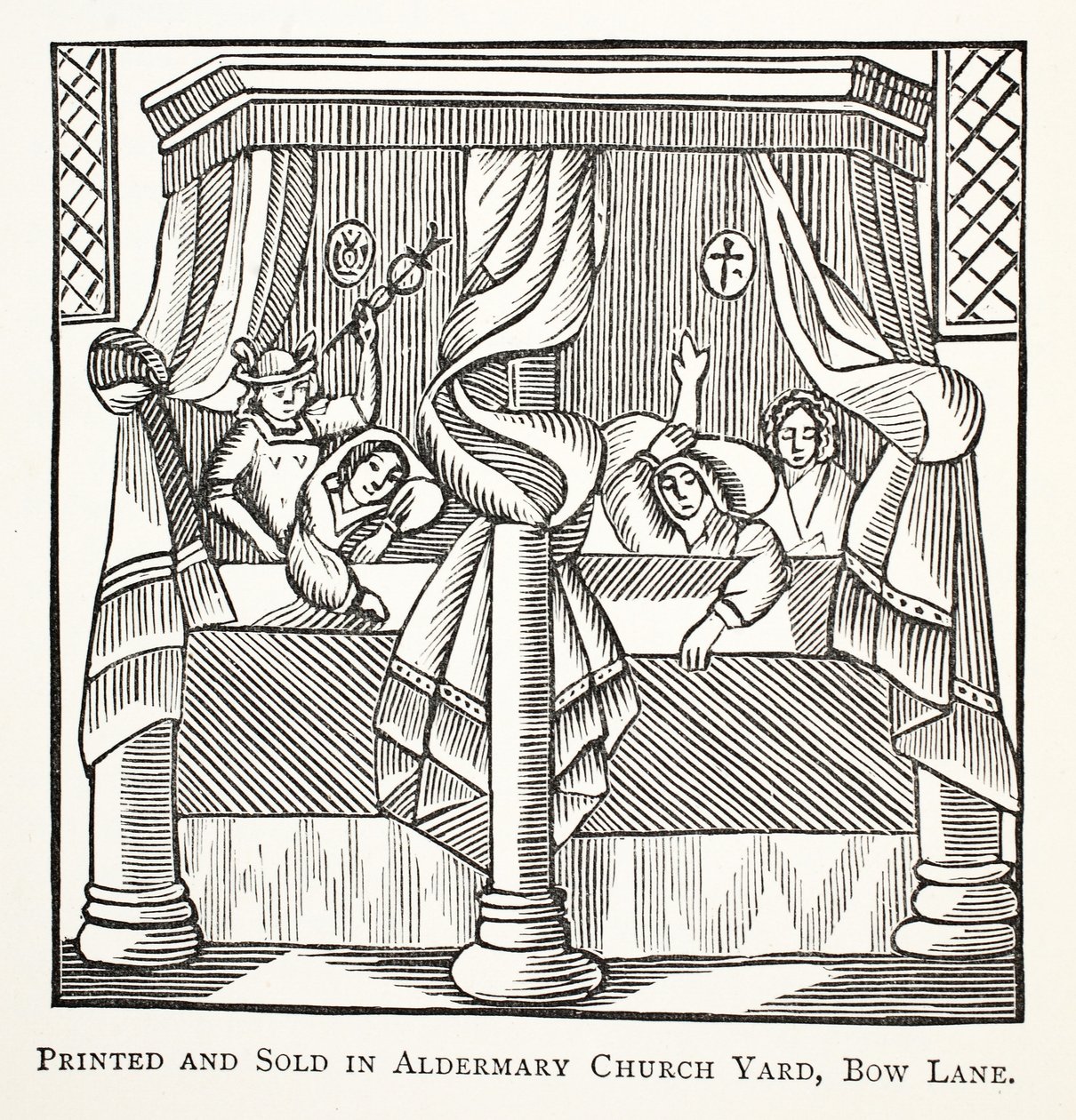 Dreams and Moles, illustration from Chap-books of the Eighteenth Century by John Ashton, pub. 1882 by English School
