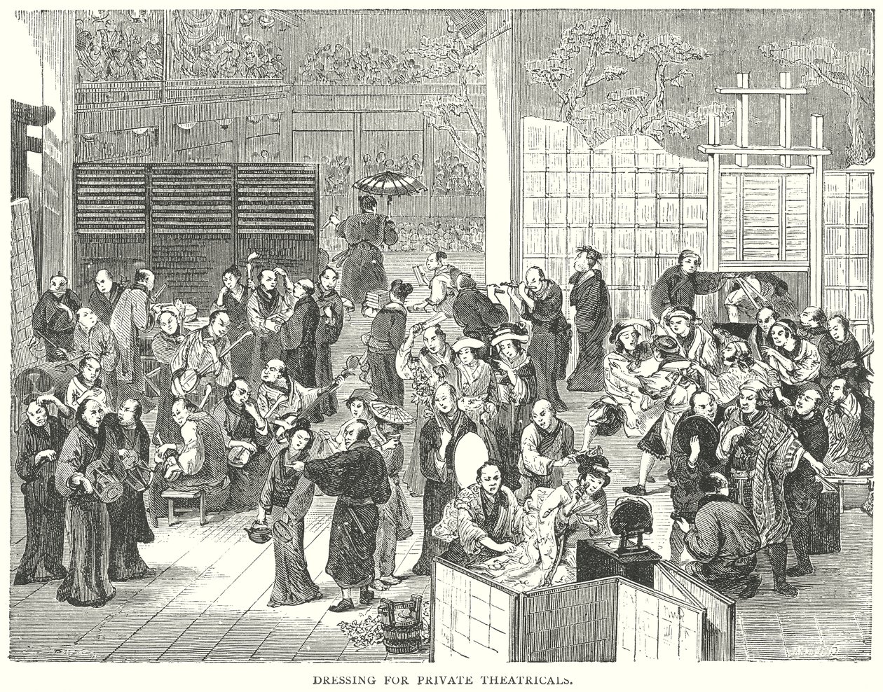 Dressing for Private Theatricals by English School