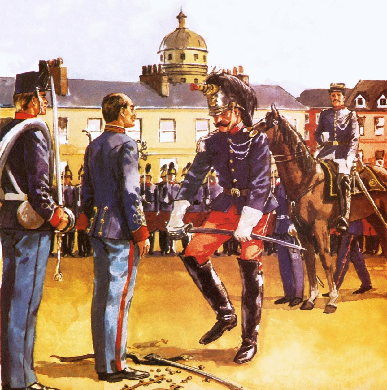 Dreyfus Being Publicly Humiliated by English School