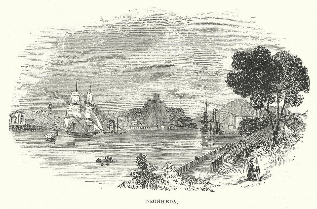 Drogheda by English School