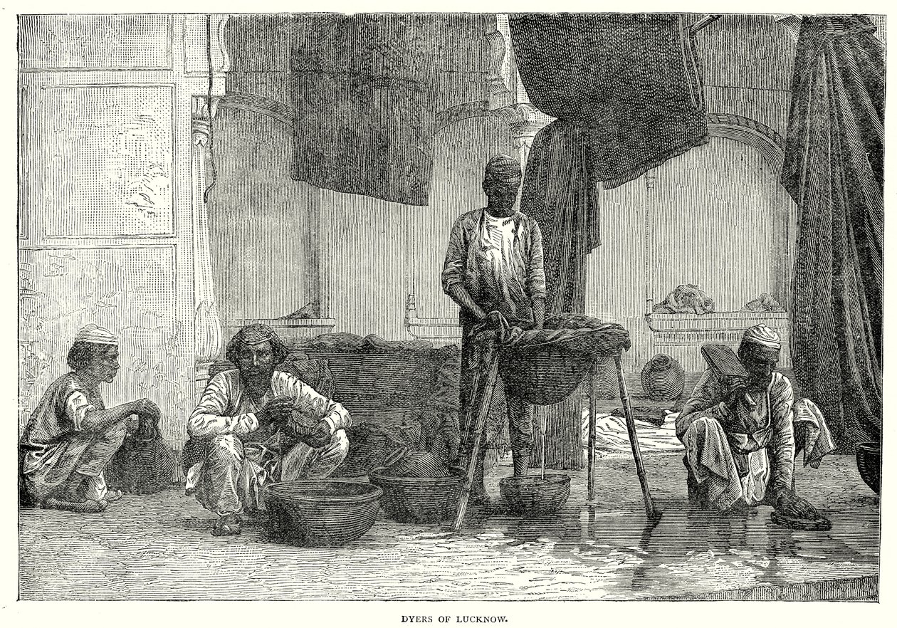 Dyers of Lucknow by English School