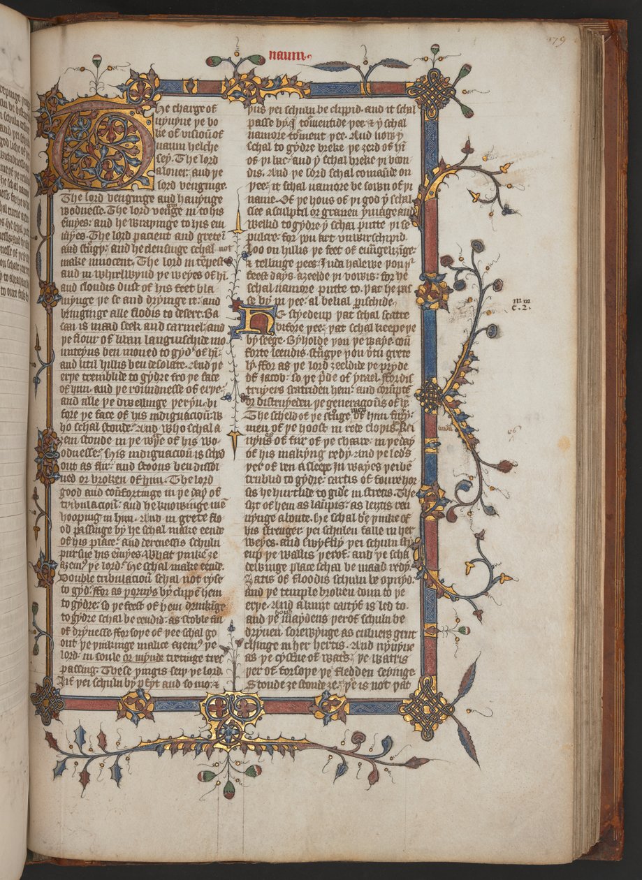 Egerton 617, Wycliffite Bible, before 1397 by English School