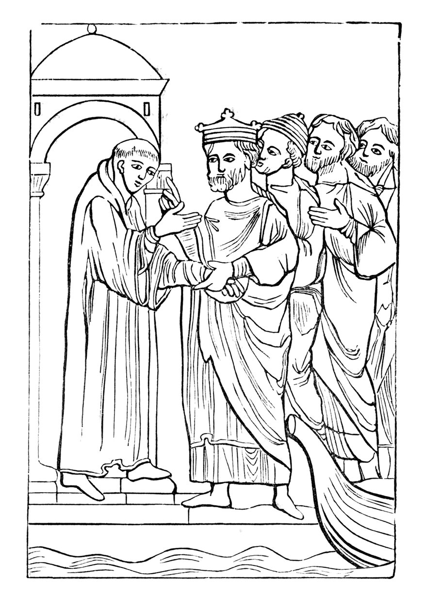 Egfrid, King of Northumberland, from 