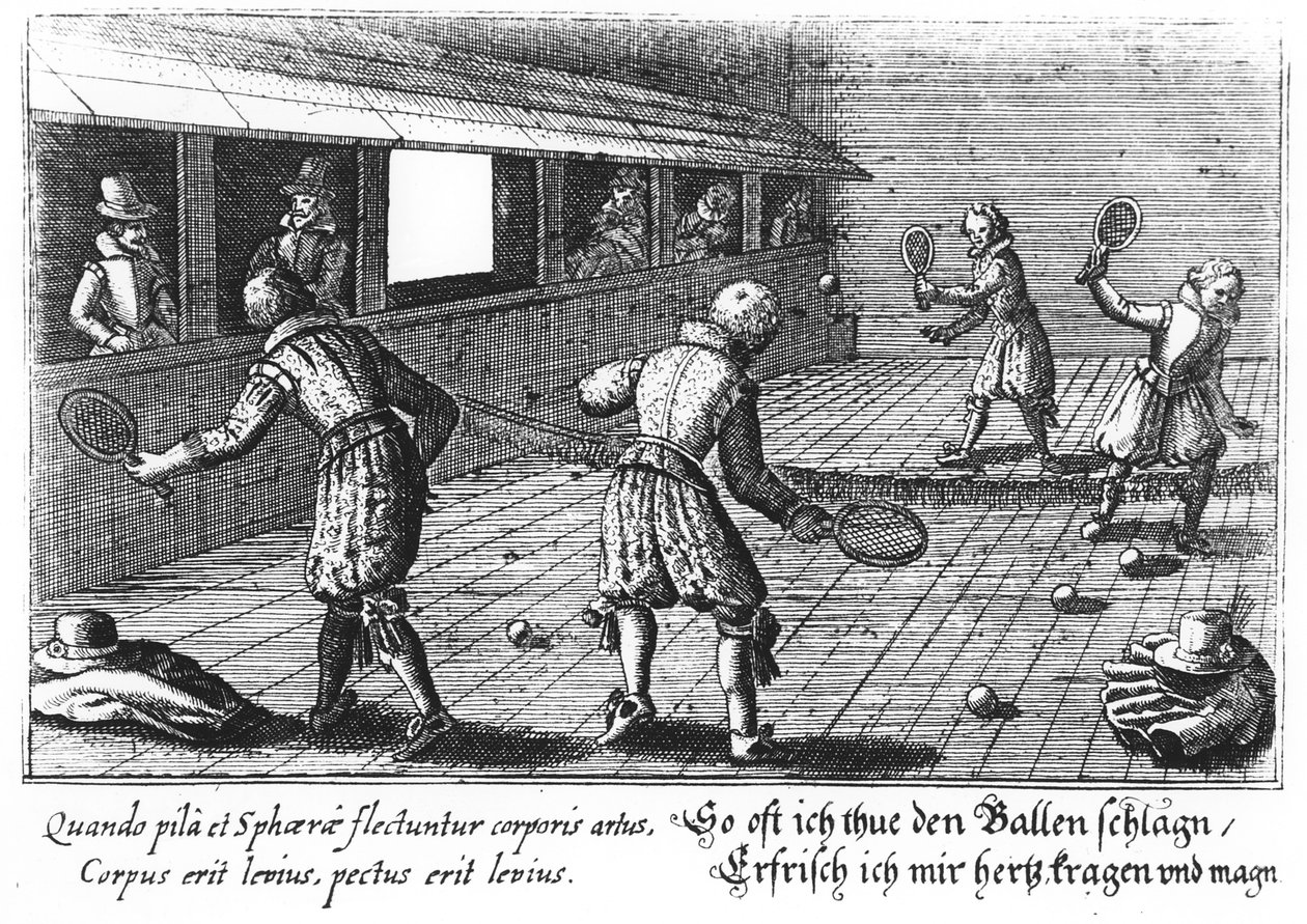 Elizabethan Tennis by English School