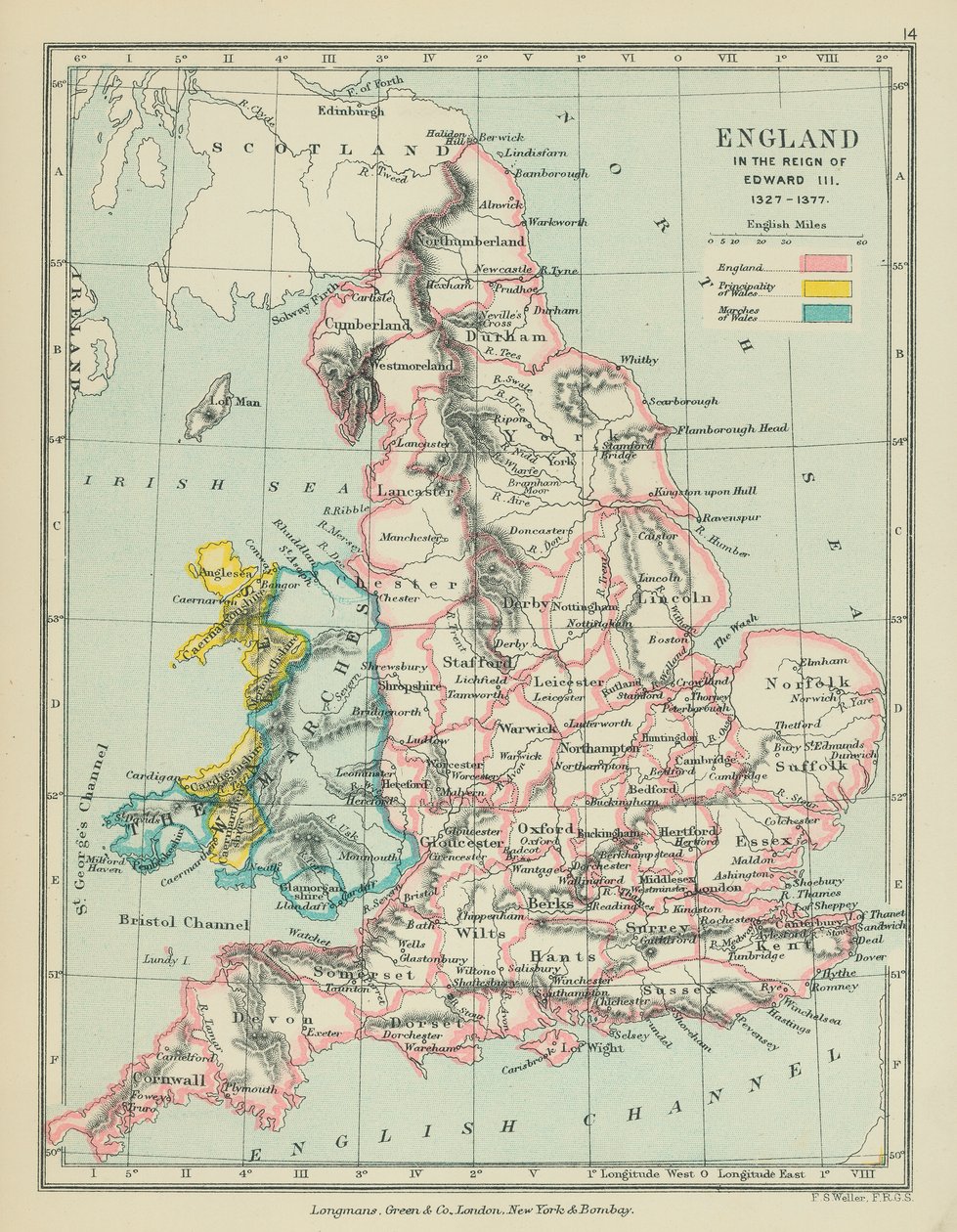 England in the Reign of Edward III by English School