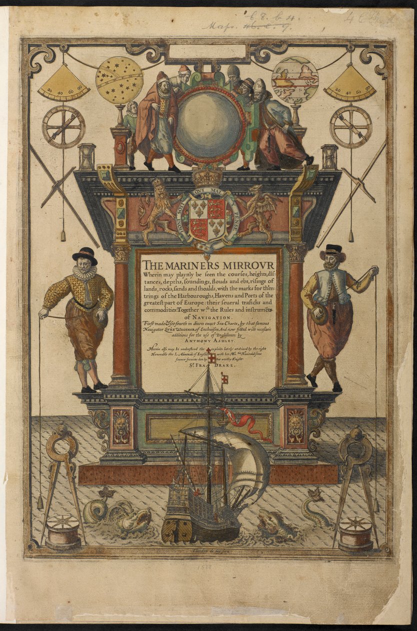 Engraved Frontispiece to Mariner