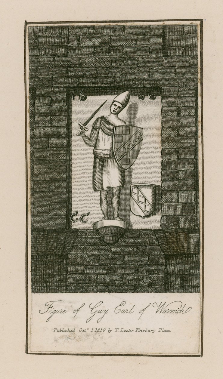 Figure of the Guy, Earl of Warwick by English School