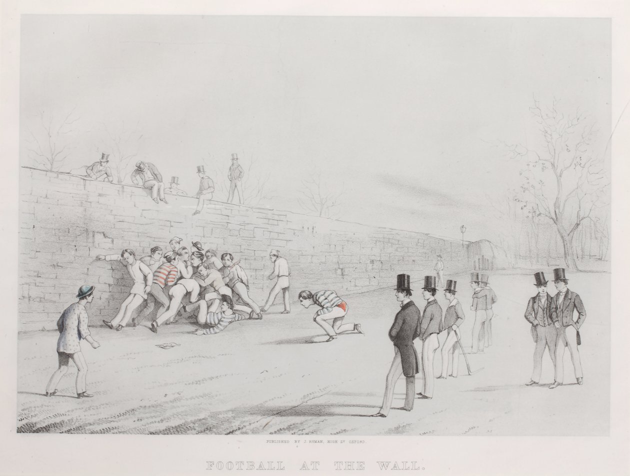 Football at the Wall by English School