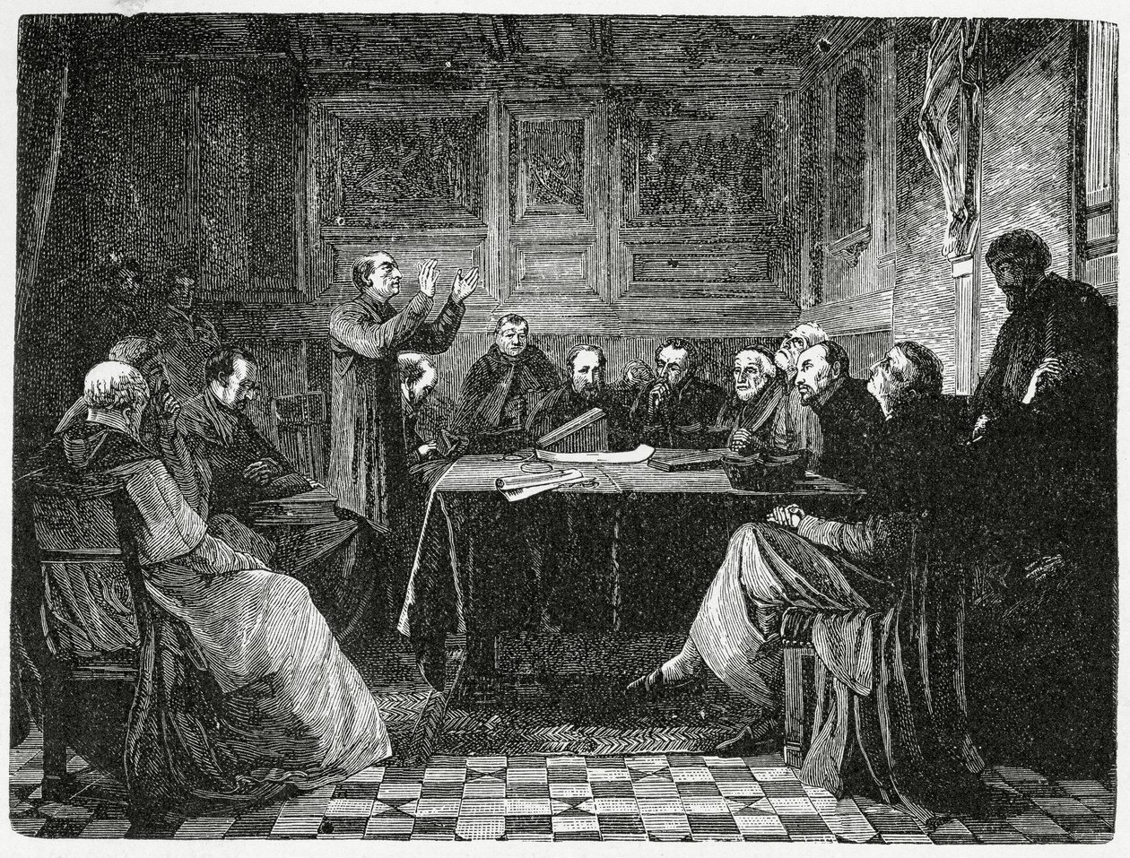 Formation of the Order of Jesuits in 1540, 1882 by English School