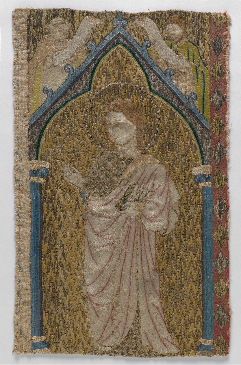 Fragment of an Orphrey by English School