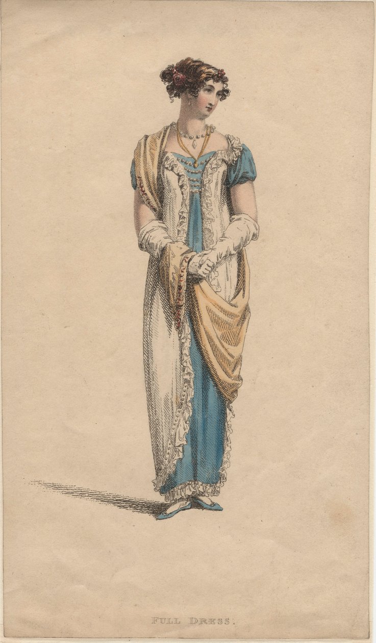 Full Dress, 1817 by English School
