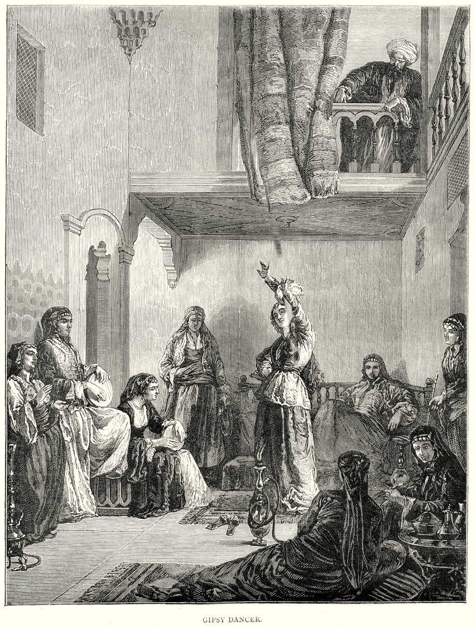 Gipsy Dancer by English School