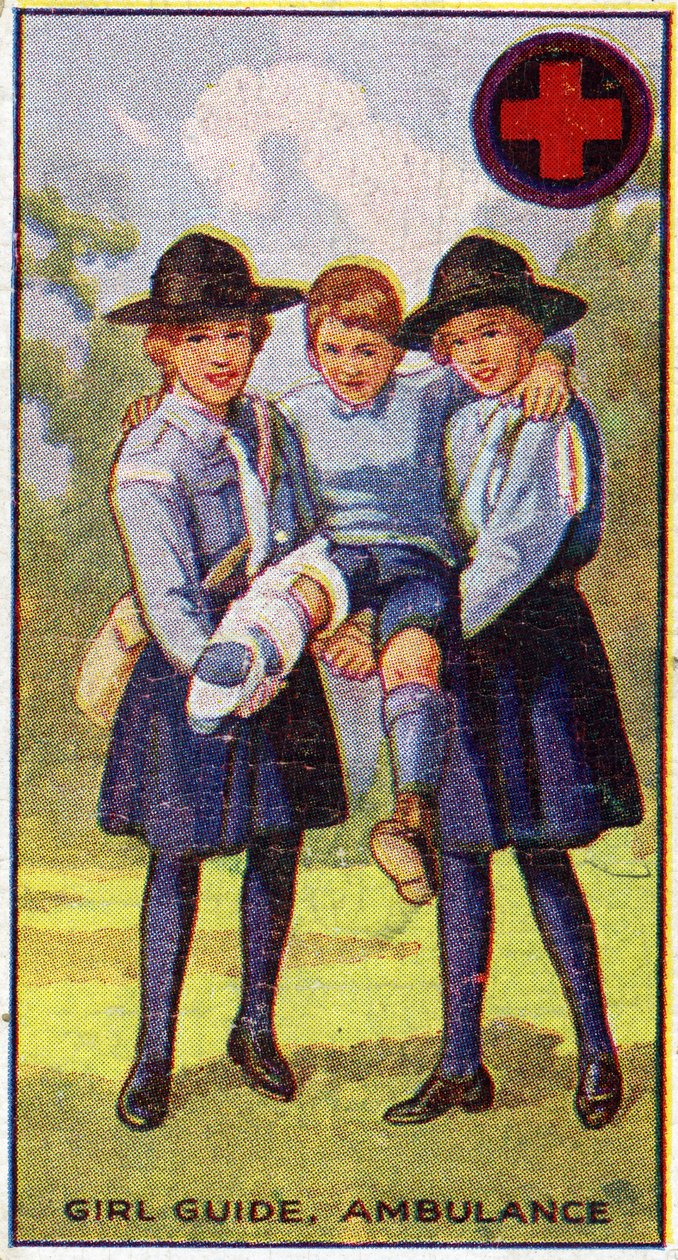 Girl Guide Ambulance Badge by English School