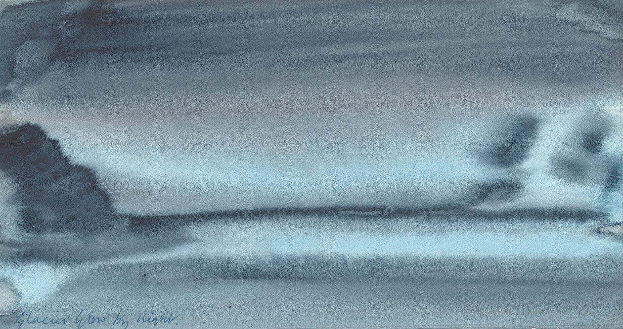 Glacier Glow by Night, 1934-37 by English School