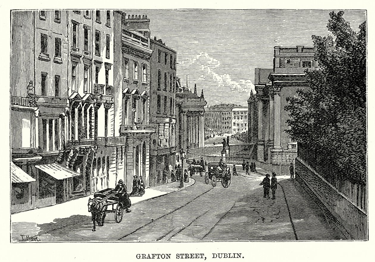 Grafton Street, Dublin by English School