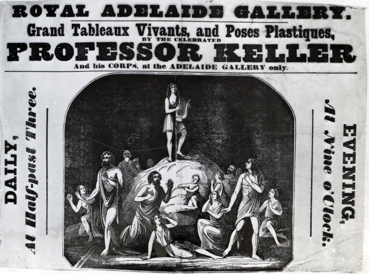 Handbill advertising 