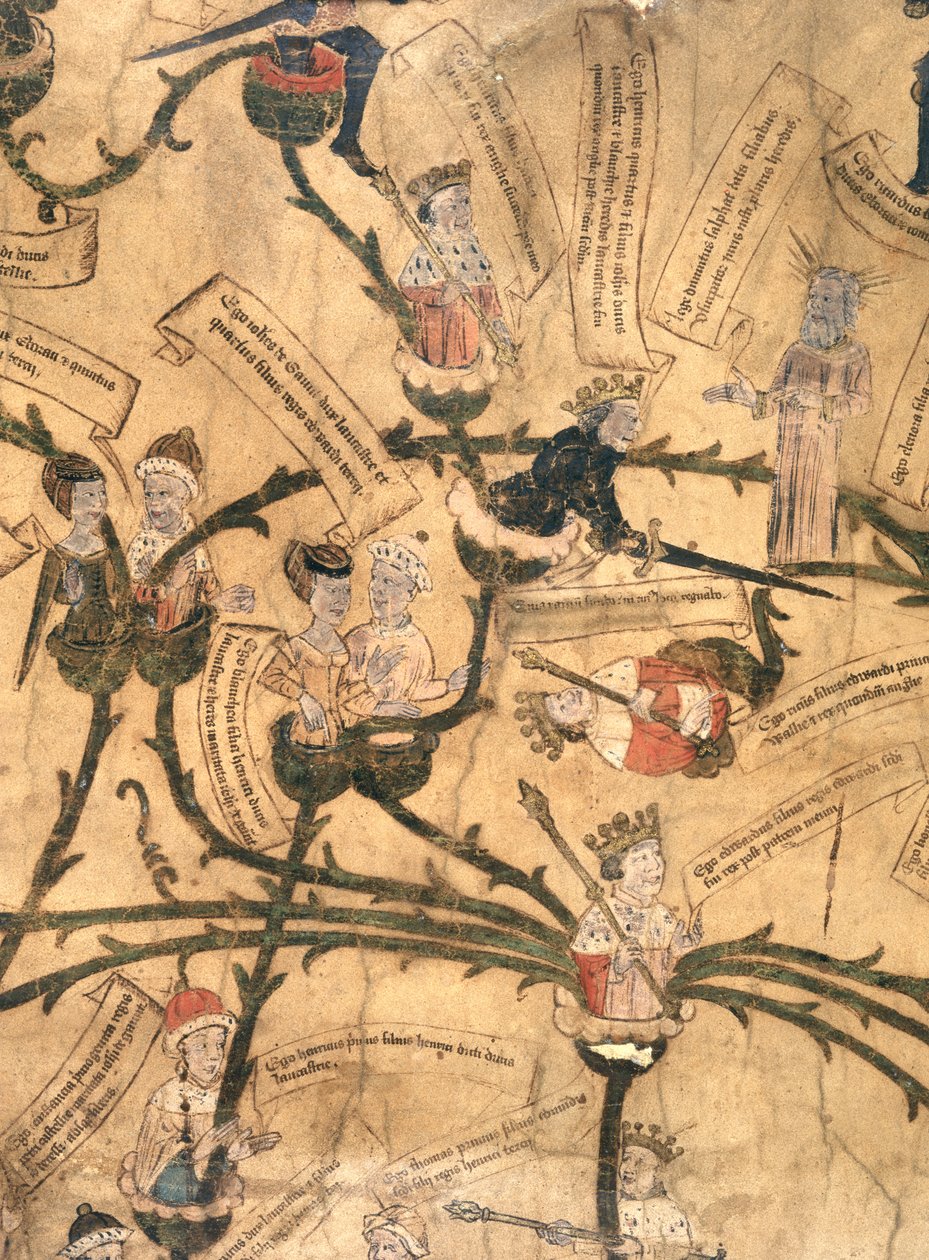 Henry IV cuts the family tree by English School