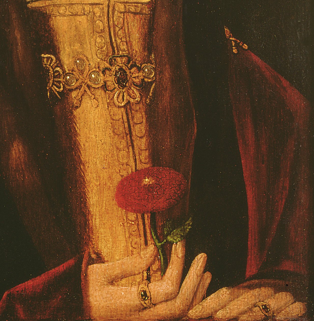 Henry VII (detail) by English School