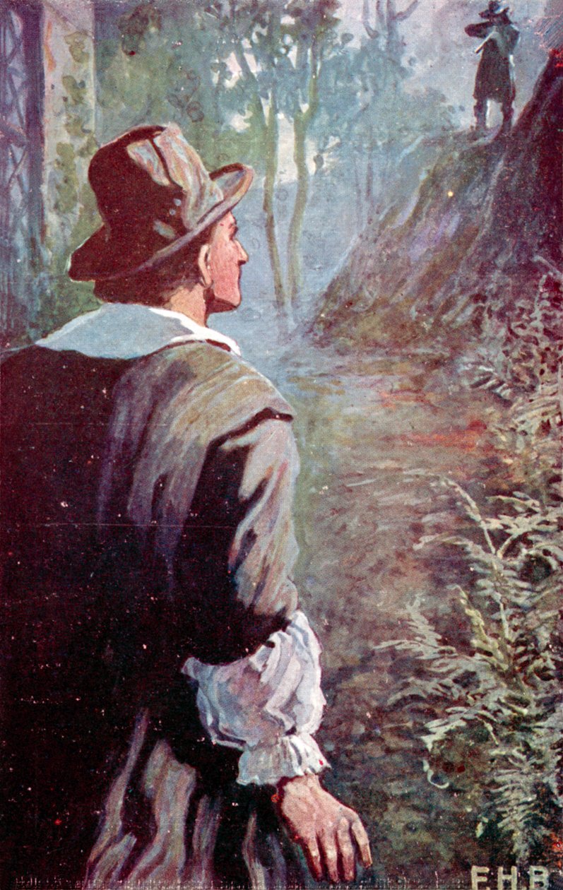 "His Gun Was Pointed Full Upon Me" by English School