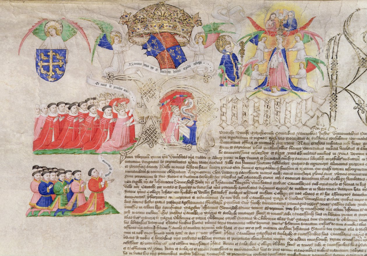 Illumination from the Charter of King