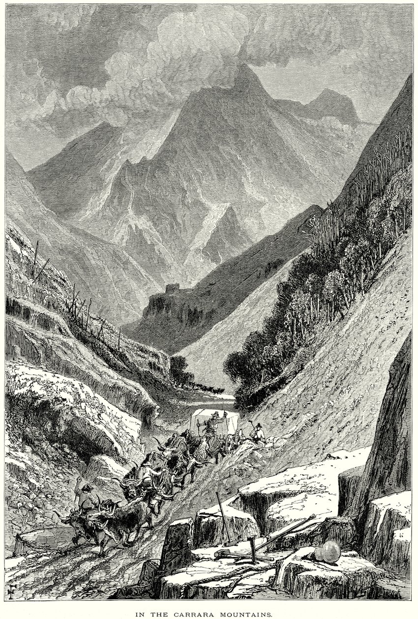 In the Carrara Mountains by English School