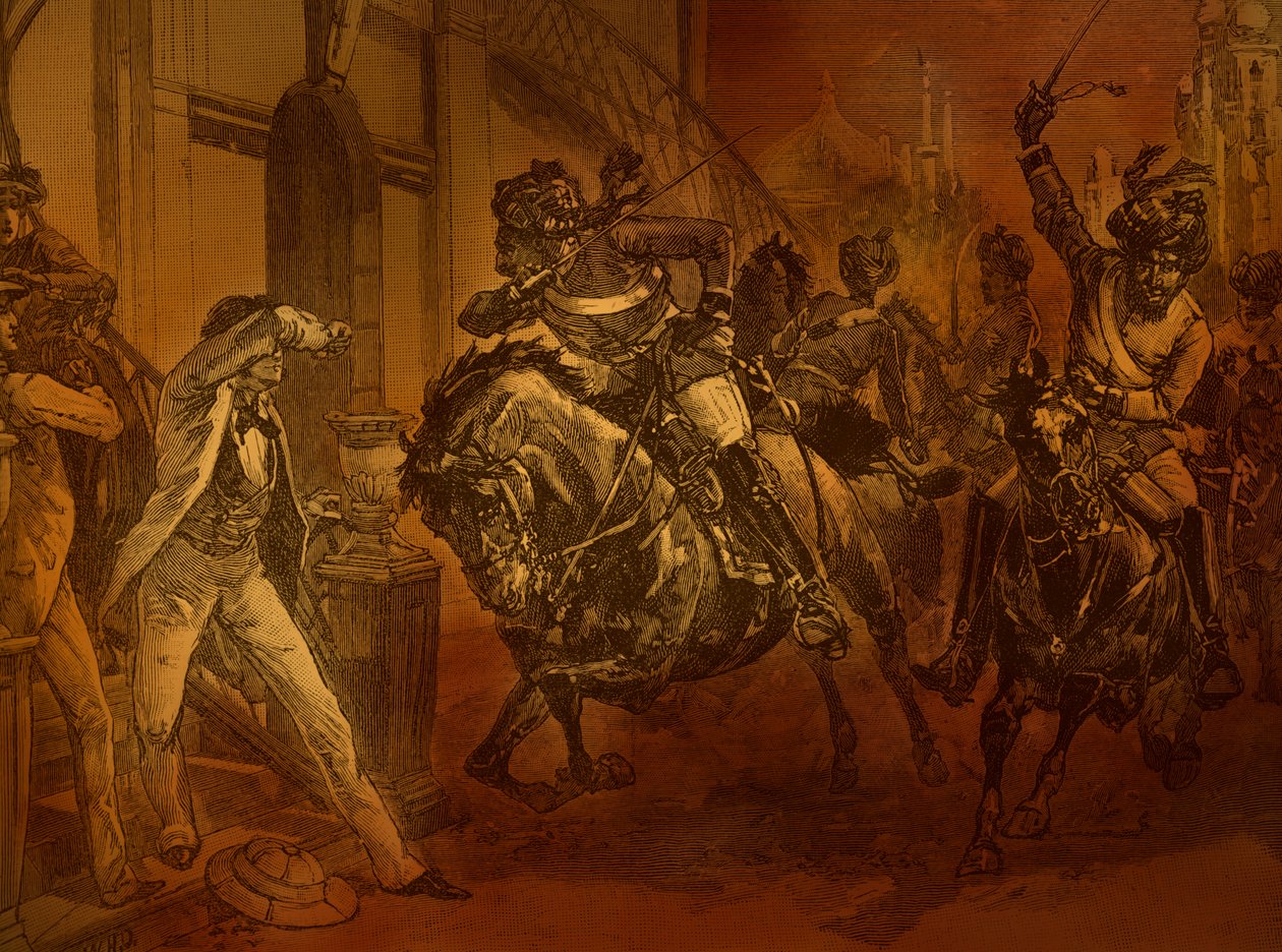Indian Rebellion of 1857, Illustration from 