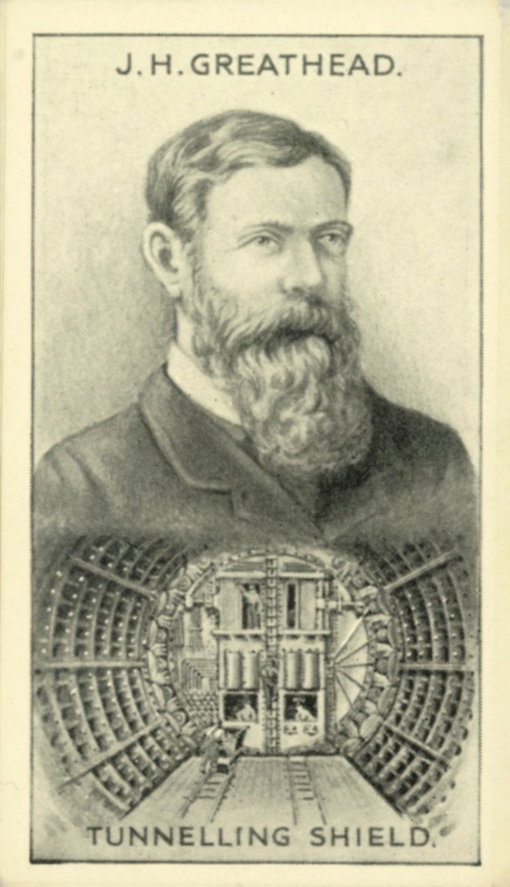 JH Greathead, Tunnelling Shield by English School