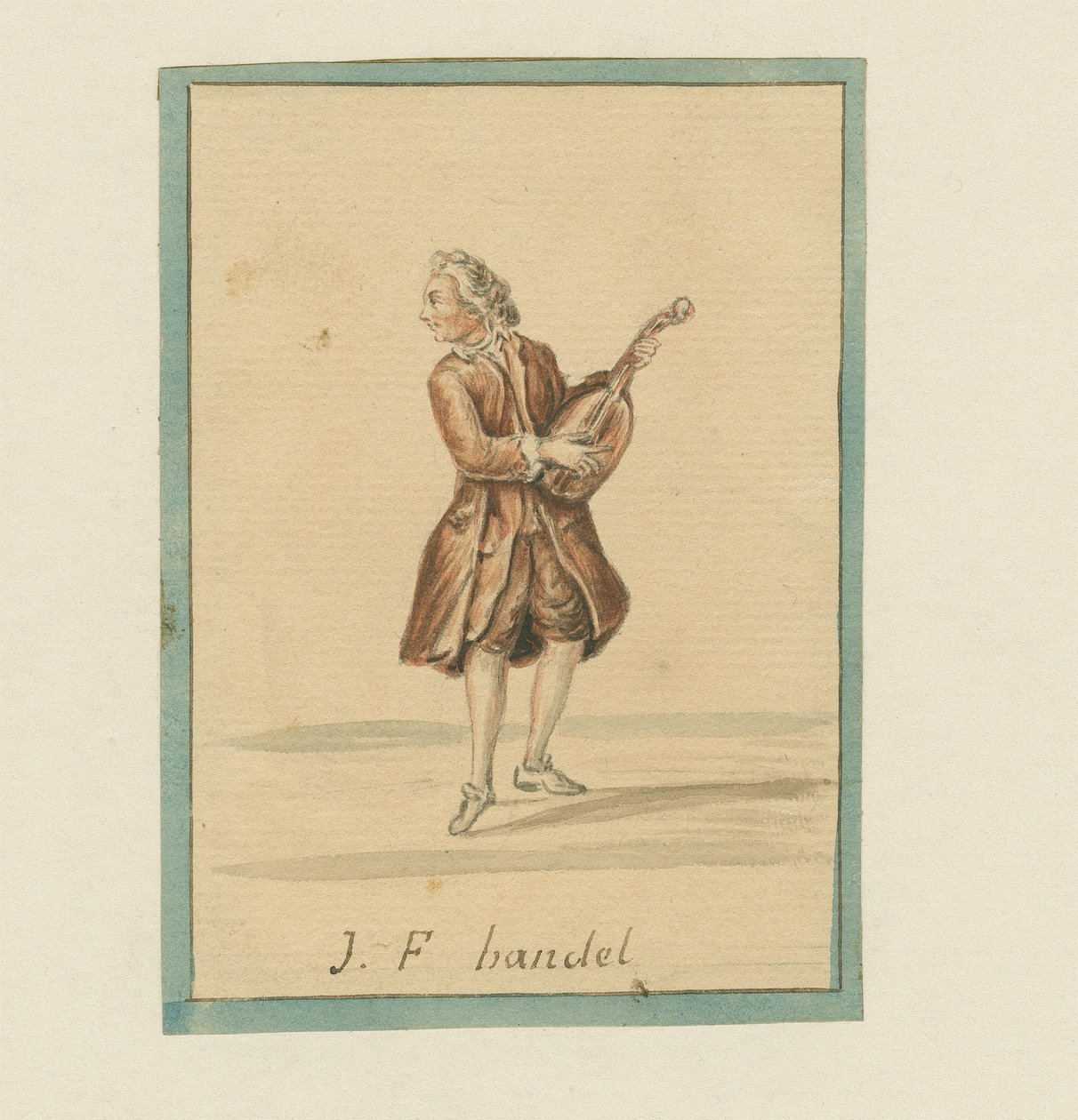 J. F. Handel, Mid-19th Century by English School