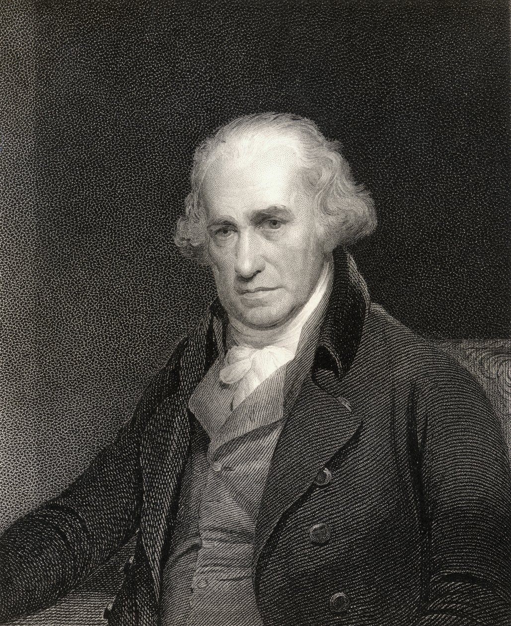 James Watt from Gallery of Portraits, published in 1833 by English School