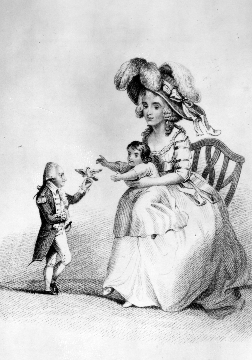 Jozef Boruwlaski, illustration from 